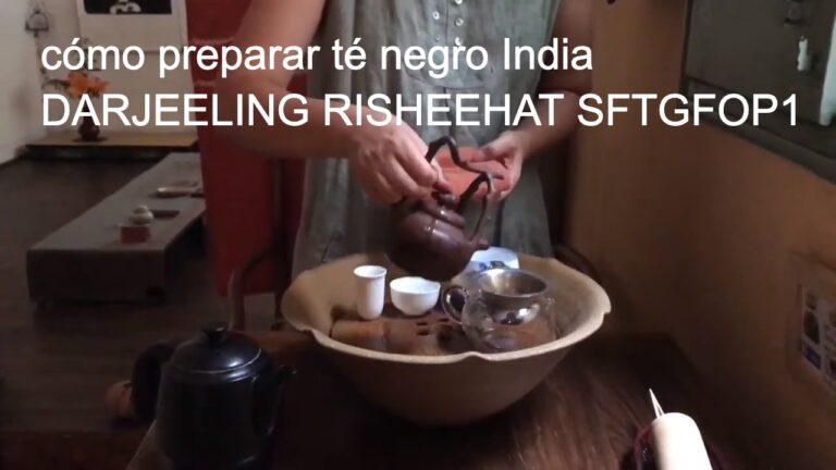 El ritual del té de Darjeeling: Preparación perfecta en pocos pasos